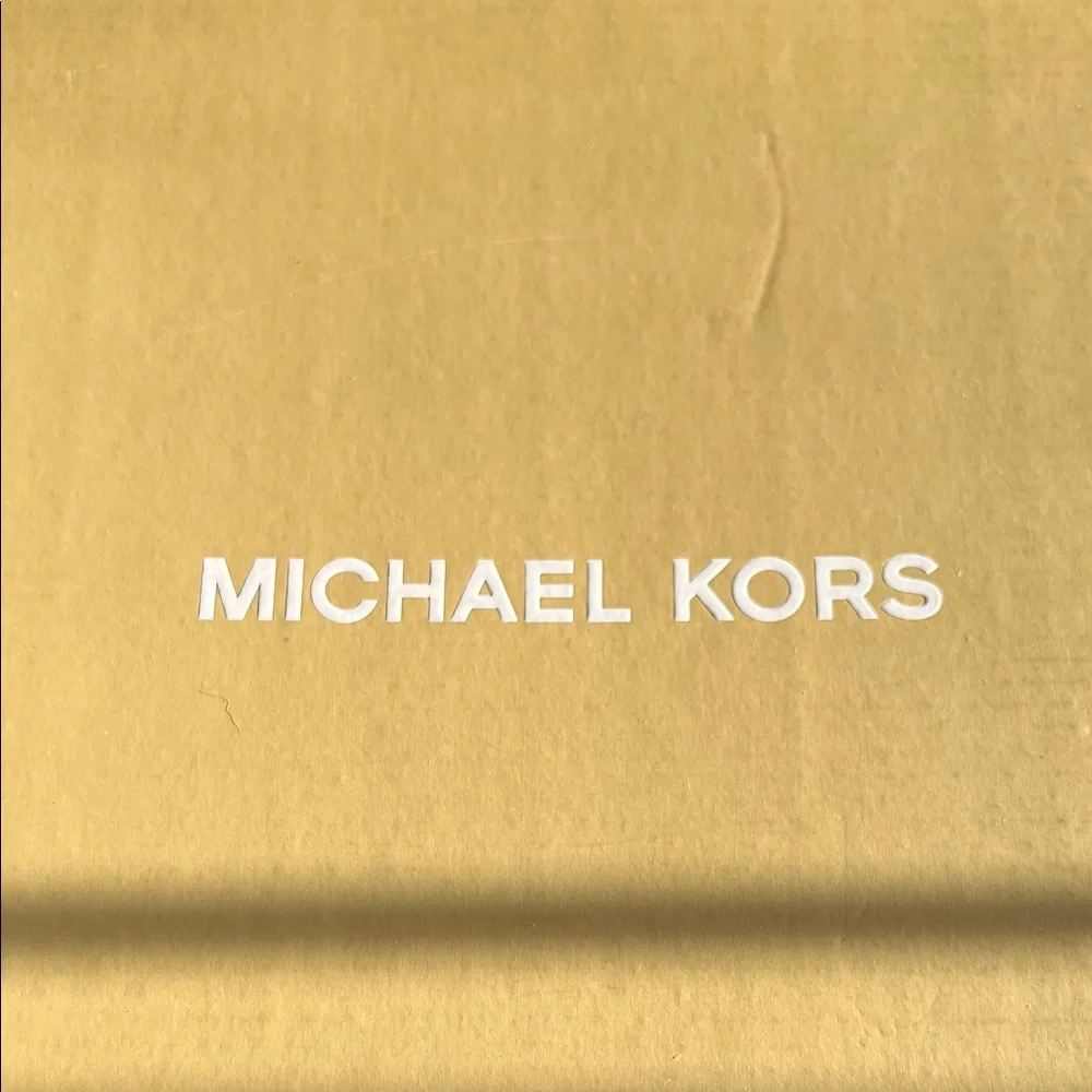 Michael Kors Gold and Brown Sneakers - Picture 4 of 5